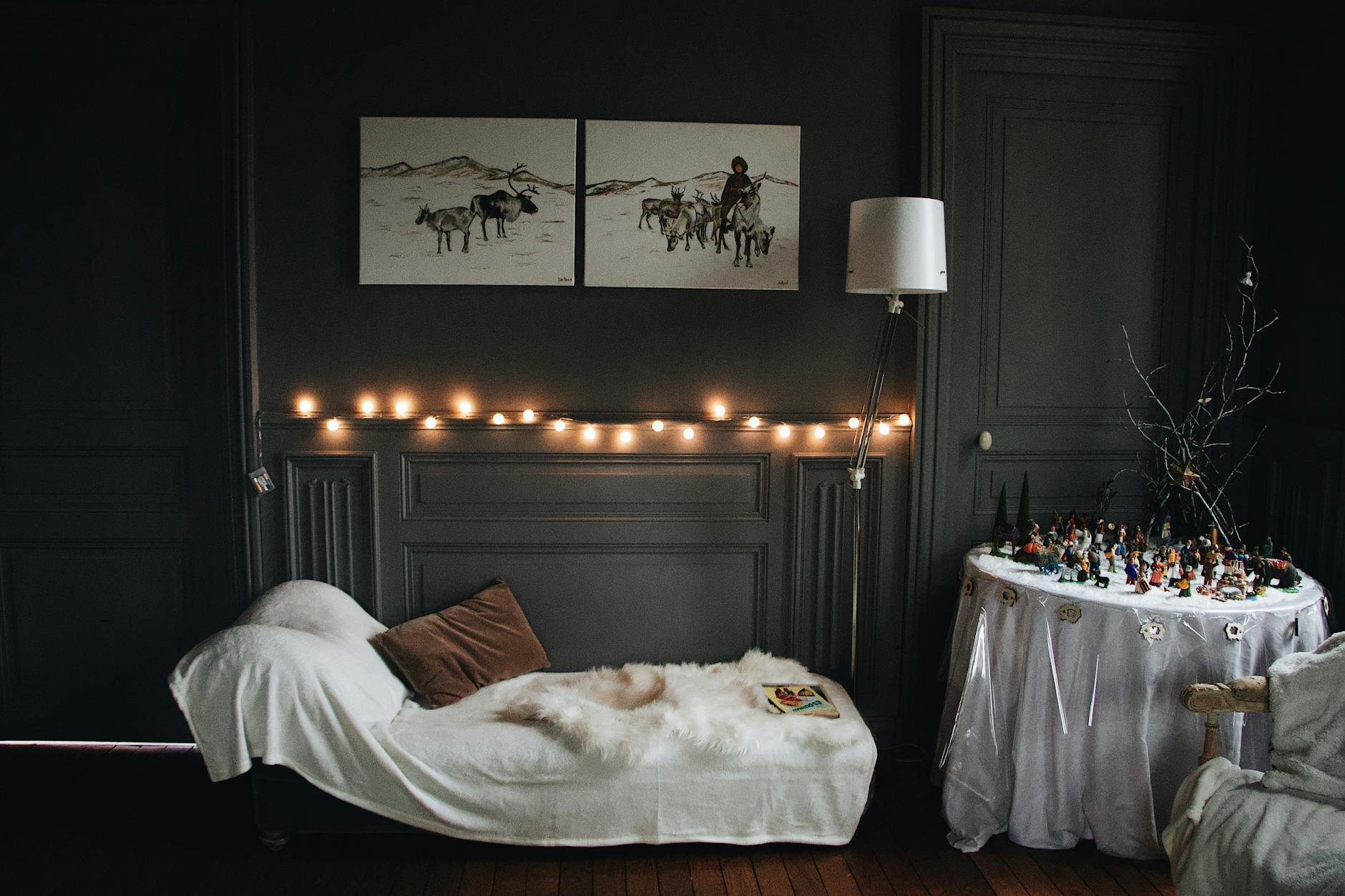 How to Soften a Narrow Living Room Corner with Wall Decor in a comfortable everyday home